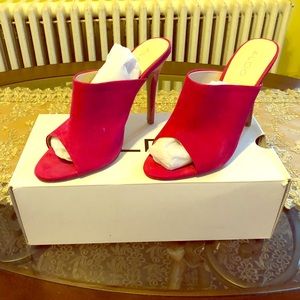 Aldo Pink Sandal Heels